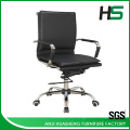 Silla moderna reclinable de cuero blanco anji